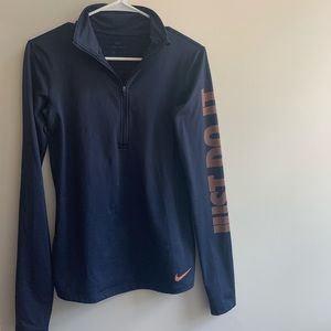 Nike quarter zip jacket